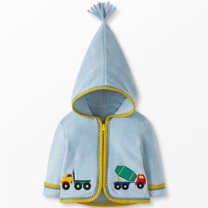 Hanna Andersson Baby Embroidered Fleece Jacket